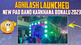 Abhilash Pad Band launched New Pad band at Karkhana Bonalu 2023  Congo Tinku  Sonu Jack  Vasuanna [upl. by Huebner]