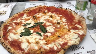 L’Antica Pizzeria da Michele  Founded 1870  Margherita Tomato and Mozzarella Napoli Italy [upl. by Hultgren]