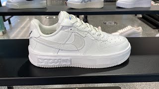 Nike Air Force 1 Fontanka “Triple White” Women’s Shoes  Style Code DH1290100 [upl. by Maryanna805]