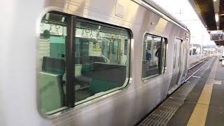 【阿武隈急行】梁川駅を発車するAB900系普通列車（富野行） [upl. by Kate]