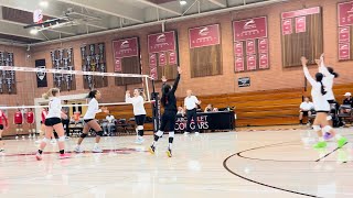 Sienna Rivera 3  Carondelet Vs Dublin  High School Frosh Volleyball [upl. by Dione]