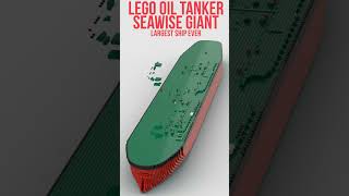 LEGO Oil Tanker Seawise Giant construction Timelapse timelapse legoship [upl. by Ferd]