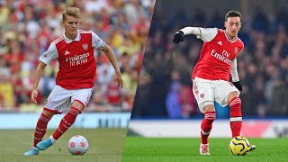 Özil vs Ødegaard The Ultimate Creativity battle 🔥 [upl. by Pelagia]