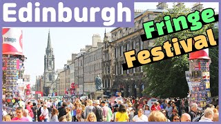 영국 에든버러 여행 에든버러 프린지 페스티벌  Scotland Travel Edinburgh Festival Fringe [upl. by Boardman]