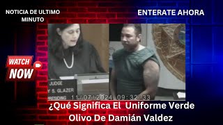 ¿Qué Significa El Misterioso Uniforme Verde Olivo De Damián Valdez [upl. by Adle]