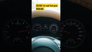 Redlining in 1st and 2nd Gear car seltos automobile carlover cargyan redline engine [upl. by Irene]