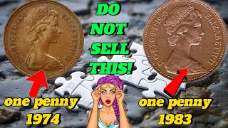 TOP 2 MOST VALUABLE UK ONE PENNY COIN IN HISTORY PENNY WORTH MONEY 🤑 [upl. by Ahsatel]