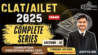 CURRENT AFFAIRS SERIES FOR CLAT  AILET 2025 LECTURE  21  PAATHSHALA CLASSES [upl. by Refitsirhc]