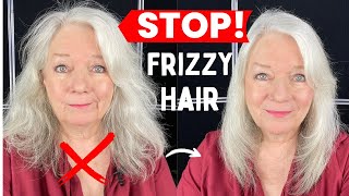 Frizzy Hair Care amp Styling Women Over 50 [upl. by Rostand]