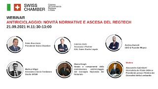 Antiriciclaggio novità normative e ascesa del regtech [upl. by Nelehyram]