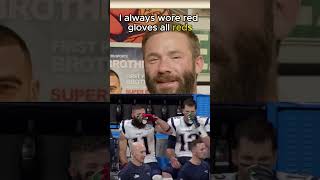 Julian Edelman talks the time he got called for Holding nfl traviskelce newheights [upl. by Leatrice]