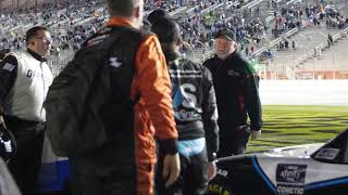 Kyle Weatherman Vs JJ Yeley Team Post Race Atlanta Fight [upl. by Jobina]