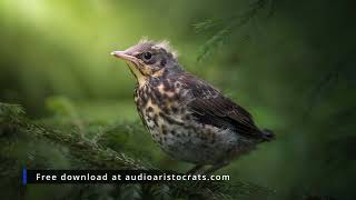 Fieldfare Thrush Sound Effect FREE [upl. by Ardnuhsor]