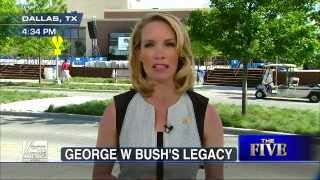 The Five Dana Perino interviews George W Bush [upl. by Imoan]