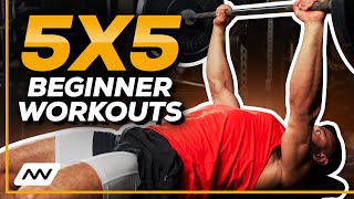 How To Do 5x5 Workouts for Beginners  EricLeija [upl. by Ahiel]