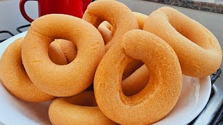 ROSQUINHAS DE POLVILHO DOCE  SÓ 3 INGREDIENTES [upl. by Akcira902]