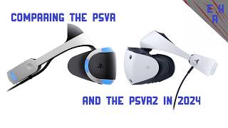 Comparing the PSVR and the PSVR2 in 2024 [upl. by Yelnats206]