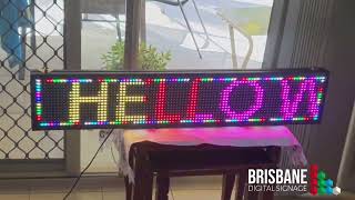 Digital Led Bar Screen [upl. by Noloc]