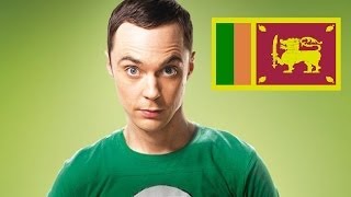 Sheldon Cooper talks about Sri Lanka Big Bang Theory [upl. by Lach]