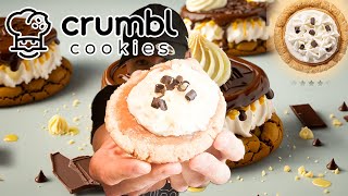 🍌🥧 NEW Banoffee Pie Cookie from Crumbl 🍫🍮 A BananaCaramel Dream 😋 [upl. by Favian]