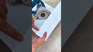 Rock plate flat grinding cutting disc woodworking viralvideo decoration tools foryou [upl. by Vareck]