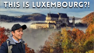 I Joined A COUNTRYSIDE Tour from LUXEMBOURG CITY 🇱🇺  Ryan Pelle [upl. by Zined]