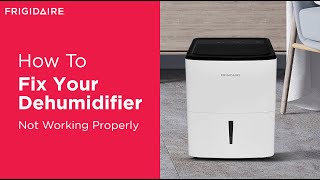 How To Troubleshoot Your Dehumidifier [upl. by Hance474]