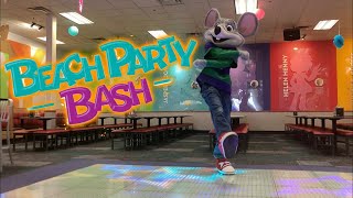 Chuck E LIVE Beach Party Bash  Chuck E Cheese Las Vegas [upl. by Cianca]