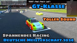 Benzingeruch  toller Sound  GT Entscheidung DM 2024 in Munster  RC DTM Racing [upl. by Ilrak]