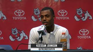 Fresno State Football Keesean Johnson 9217 [upl. by Errised785]