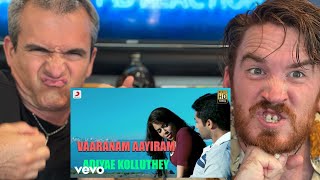 Vaaranam Aayiram  Adiye Kolluthey Video Song  Harris Jayaraj  Suriya REACTION [upl. by Redford410]