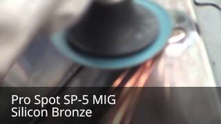 SP5 Smart MIG Silicon Bronze [upl. by Suolevram]