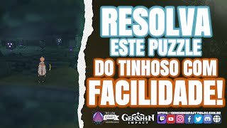 RESOLVIDO o Puzzle de Inazuma em Araumi Underwater  Genshin Impact [upl. by Morley]