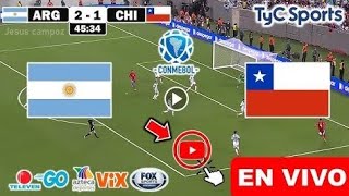 🔴ARGENTINA VS CHILE ⚽EN VIVO ELIMINATORIAS MUNDIAL 2026 🔴DEPORTES GAMERS [upl. by Riggins]