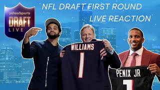 2024 NFL Draft First Round Reaction to Every Pick and Trade  Yahoo Sports [upl. by Begga696]