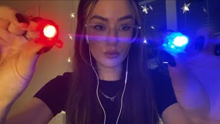 ASMR FAST eye exam follow my instructions [upl. by Jarnagin24]