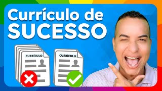 Tutorial Como fazer um CURRÍCULO de SUCESSO no CANVA [upl. by Bamby]