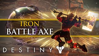 Destiny  Rise of Iron Iron Battle Axe Relic At launch how to find and use it [upl. by Ynnad]