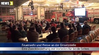 06032016 HO Zusammenarbeit zwischen Feuerwehr und Presse an der Einsatzstelle [upl. by Theressa]