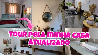 TOUR PELA MINHA CASATOUR PELA MINHA CASA 🏡ATUALIZADOMOSTRANDO TODOS DETALHES 🏡 [upl. by Jariah]