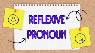 Reflexive Pronouns  Emphatic Pronouns Compound Personal Pronouns Reflexive Pronouns examples [upl. by Kancler]