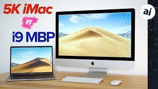 2018 i9 MacBook Pro vs 2017 5K iMac  Performance Comparison [upl. by Eleonora]