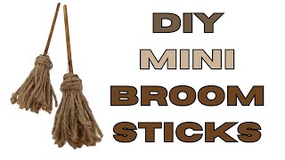 DIY Mini Broom Stick [upl. by Fronniah]