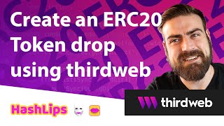 Create an ERC20 Token drop using thirdweb [upl. by Ahsena225]