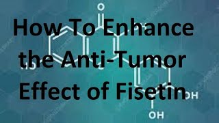 How To Enhance the Anti Tumor Cancer Effect of Fisetin [upl. by Nari]