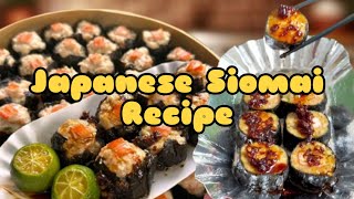 EASY JAPANESE SIOMAI RECIPE  Pang negosyo [upl. by Attiuqal]