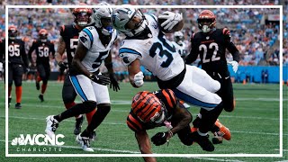 The offense is now competent  Breaking down the Panthers loss to Bengals [upl. by Ineslta]