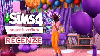 🤩 Světýlka konfety a balónky 🔝 výbava 🎈  THE SIMS 4 NEJLEPŠÍ VEČÍŘEK recenze  soutěž [upl. by Rennerb]