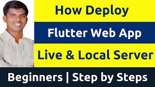 How Deploy Flutter Web App Version on Your Live Server amp Local System  Android Studio [upl. by Lahcsap]