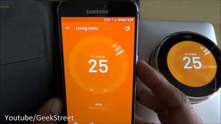 How to use NEST Thermostat 3rd Generation App Features and Functions for Beginners [upl. by Rutherford]